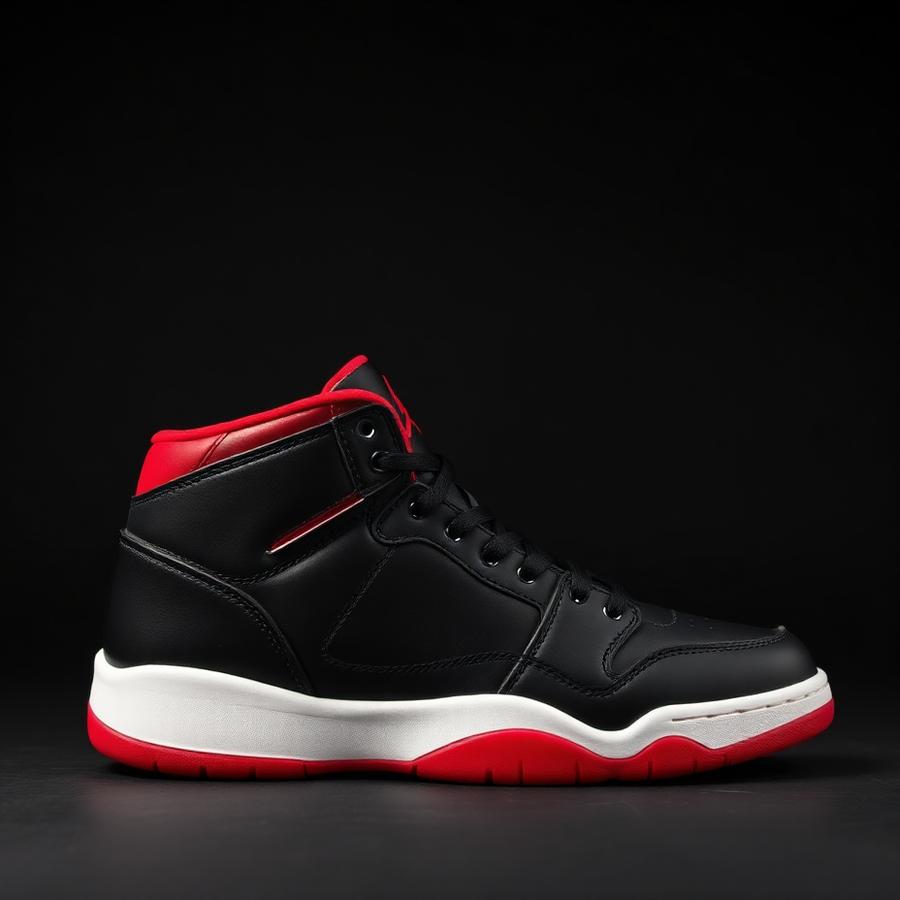 Jordan Air Jordan 1 High in Bred / Black-Red